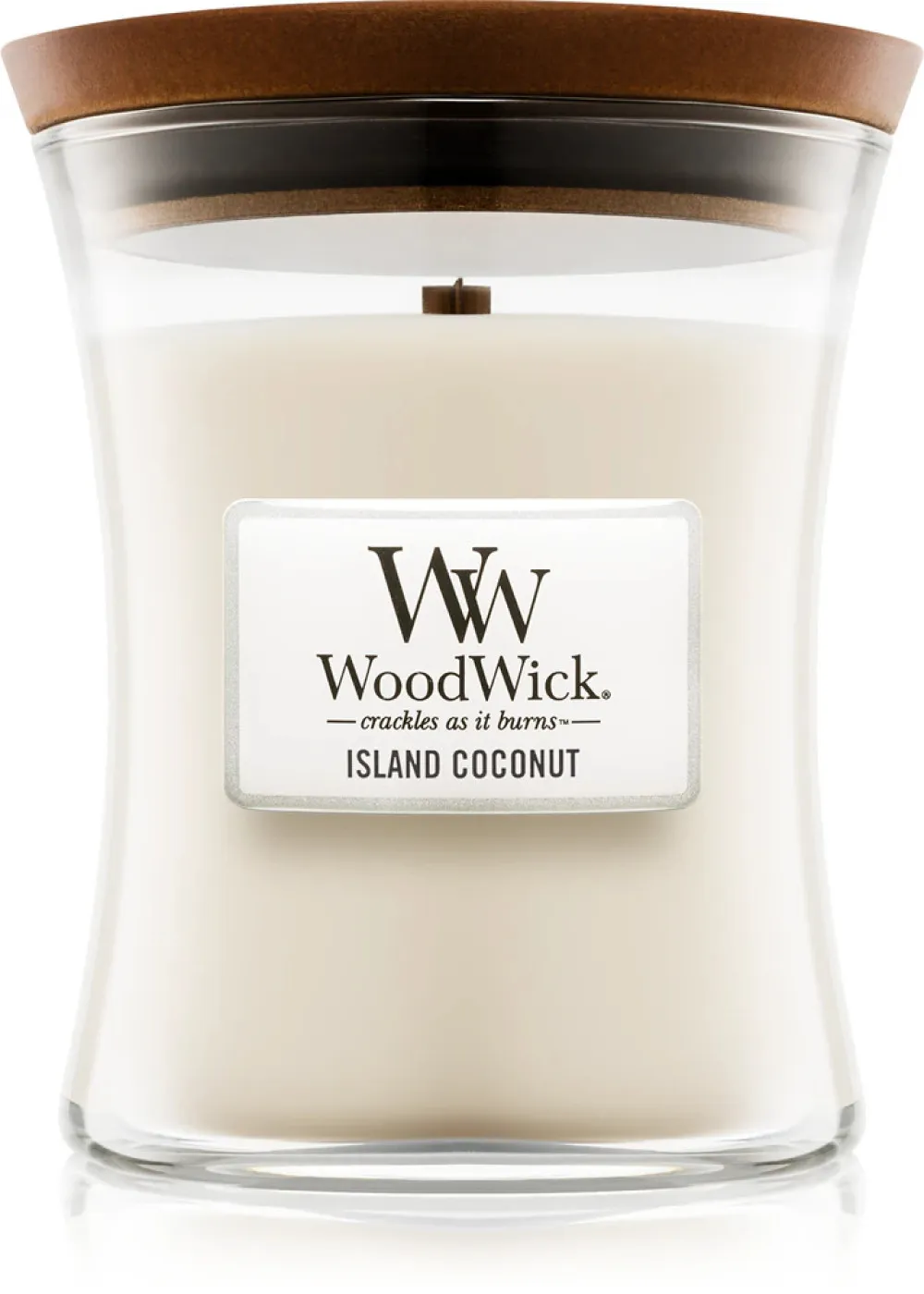 Island Coconut vonná sviečka s dreveným knôtom 609,5 g