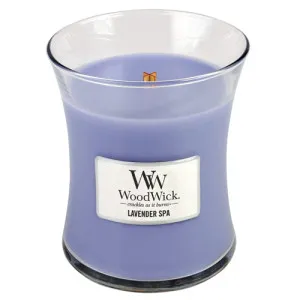 WoodWick Lavender Spa vonná sviečka s dreveným knôtom pre ženy