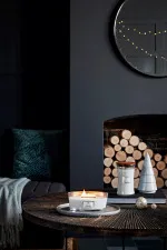 Magnolia Birch vonná sviečka s dreveným knôtom 453,6 g