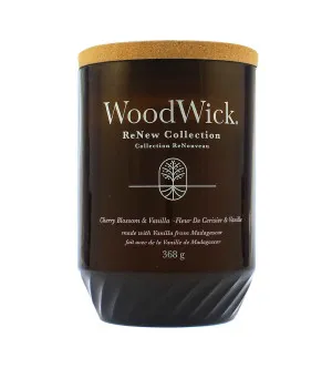 WoodWick ReNew Cherry Blossom & Vanilla sviečka veľká 368 g