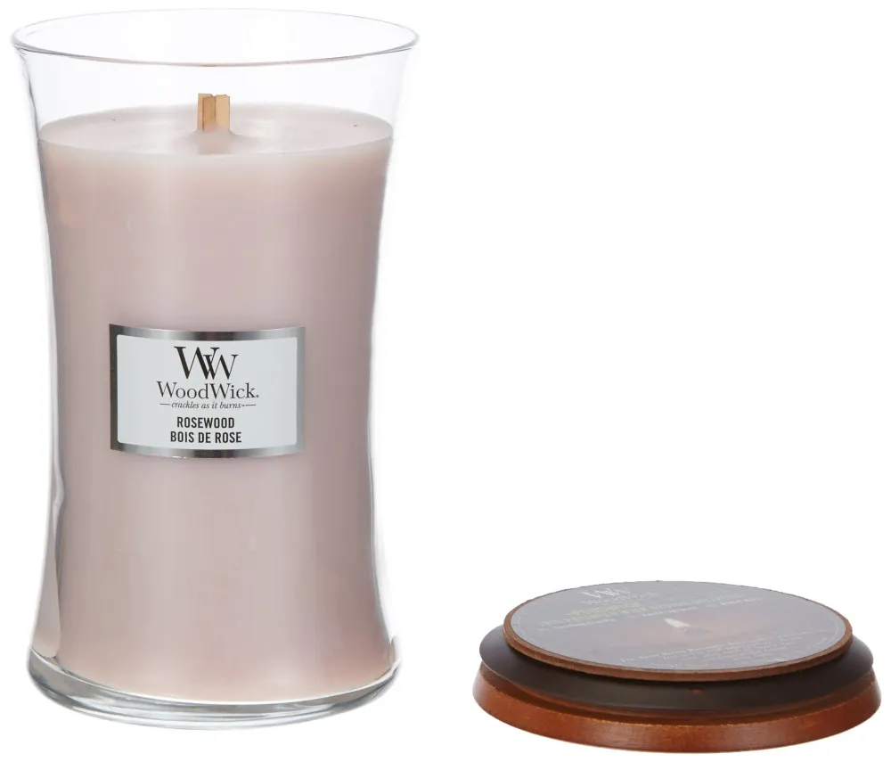Rosewood vonná sviečka s dreveným knôtom 275 g