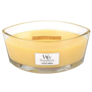 WoodWick Seaside Mimosa vonná sviečka s dreveným knôtom 453,6 g