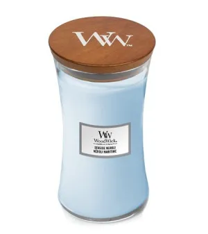 WoodWick Seaside Neroli vonná sviečka s dreveným knôtom 609,5 g