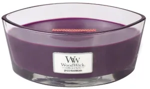 WoodWick Spiced Blackberry vonná sviečka s dreveným knôtom 453,6 g