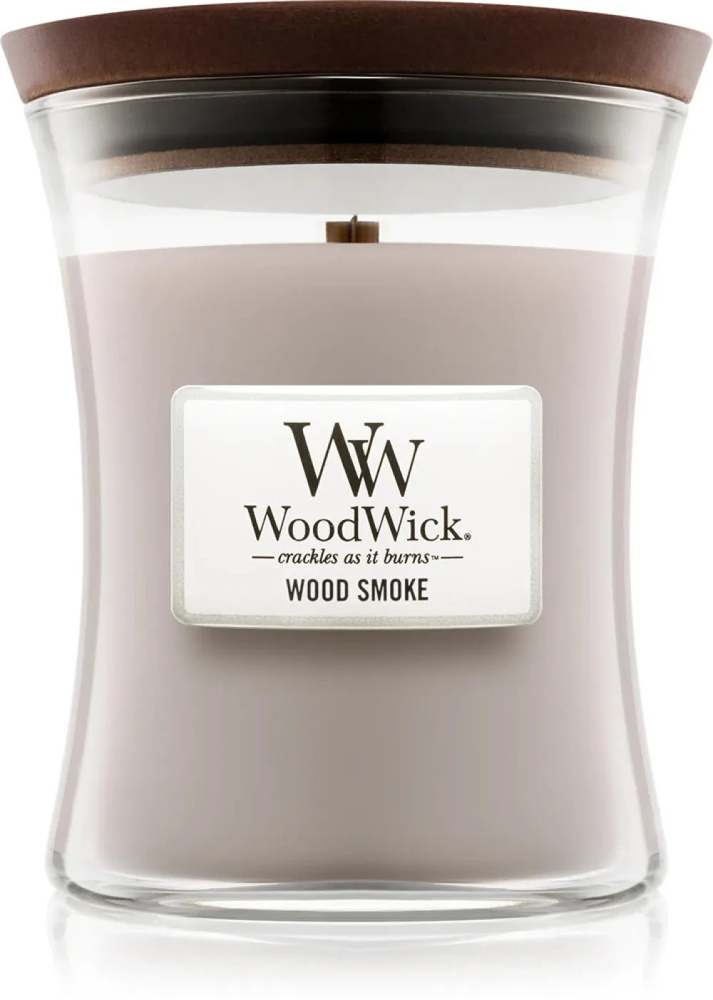 Wood Smoke vonná sviečka s dreveným knôtom 275 g