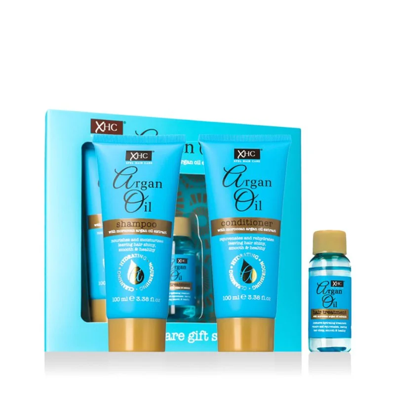 Argan Oil darčeková sada šampón 100 ml + kondicionér 100 ml + vlasové sérum 30 ml