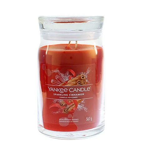 Sparkling Cinnamon signature sviečka veľká 567 g