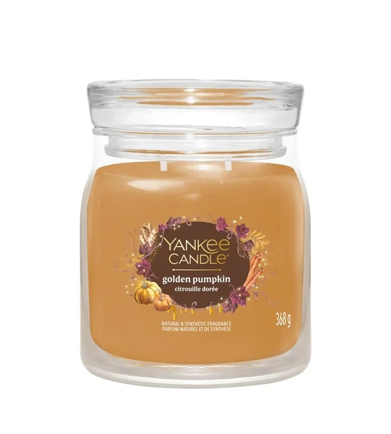 Pumpkin Cinnamon Swirl signature sviečka stredná 368 g