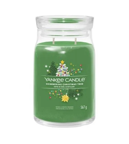Shimmering Christmas Tree signature sviečka veľká 567 g