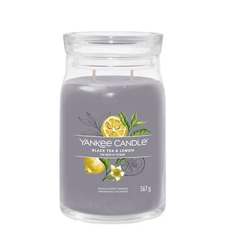 Black Tea & Lemon signature sviečka veľká 567 g