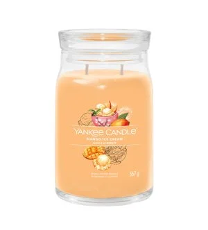 Yankee Candle Signature Mango Ice Cream vonná sviečka 567 g