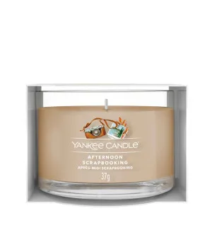 Yankee Candle Afternoon Scrapbooking votívna sviečka 37 g