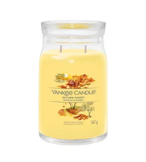 Yankee Candle Autumn Sunset signature sviečka veľká 567 g