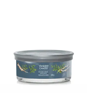 Yankee Candle Bayside Cedar signature tumbler 5 knotov 340 g