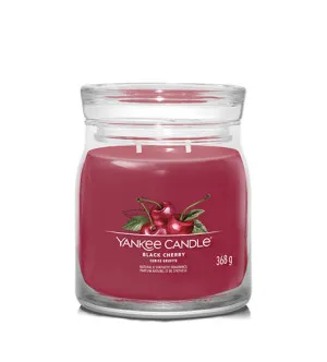 Yankee Candle Black Cherry signature sviečka stredná 368 g