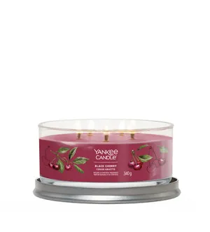 Yankee Candle Black Cherry signature tumbler 5 knôtov 340 g
