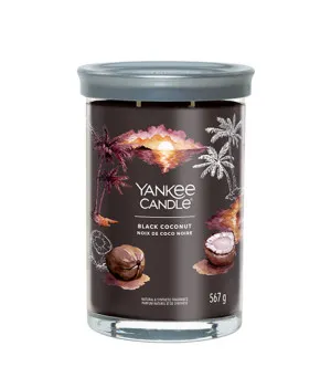 Yankee Candle Black Coconut signature tumbler veľký 567 g