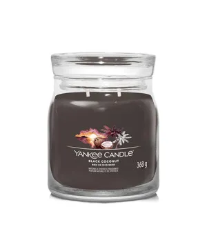 Yankee Candle Black Coconut signature sviečka stredná 368 g