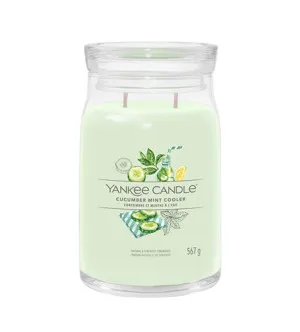 Yankee Candle Cucumber Mint Cooler signature sviečka veľká 567 g