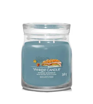 Yankee Candle Evening Riverwalk signature sviečka stredná 368 g
