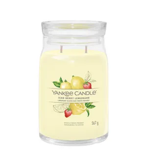 Yankee Candle Iced Berry Lemonade signature sviečka veľká 567 g