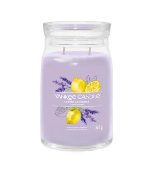 Yankee Candle Lemon Lavender signature sviečka veľká 567 g