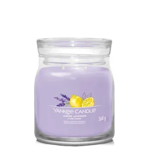 Yankee Candle Lemon Lavender signature sviečka stredná 368 g