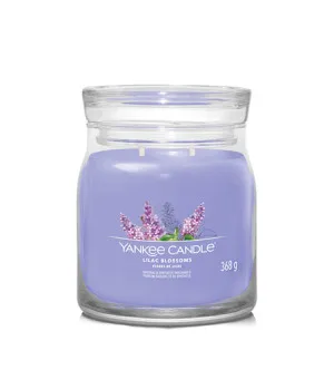 Yankee Candle Lilac Blossoms signature sviečka stredná 368 g