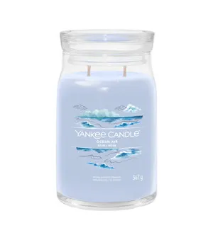 Yankee Candle Ocean Air signature sviečka veľká 567 g