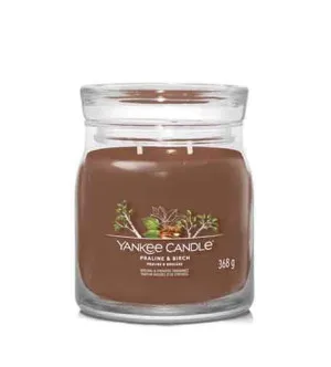 Yankee Candle Praline & Birch signature sviečka stredná 368 g