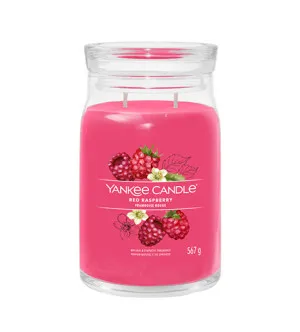 Yankee Candle Red Raspberry signature sviečka veľká 567 g
