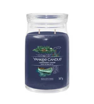 Yankee Candle Signature Lakefront Lodge vonná sviečka 567 g