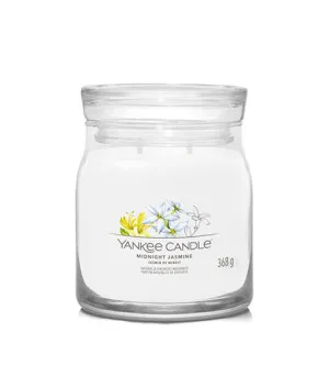 Yankee Candle Signature Midnight Jasmine signature sviečka stredná 368 g