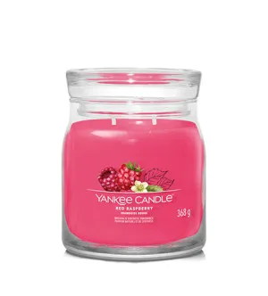 Yankee Candle Signature Red Raspberry vonná sviečka 368 g