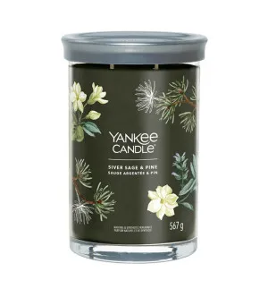 Yankee Candle Silver Sage & Pine signature tumbler veľký 567 g
