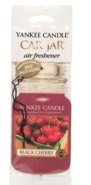 Yankee Candle TAG classic Black cherry vonná visačka 1 ks