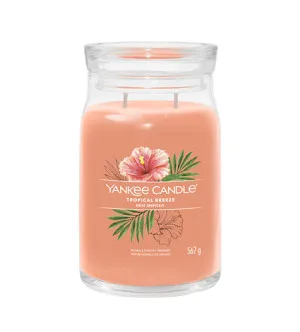 Yankee Candle Tropical Breeze signature sviečka veľká 567 g