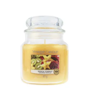 Yankee Candle Tropical Starfruit vonná sviečka 411 g