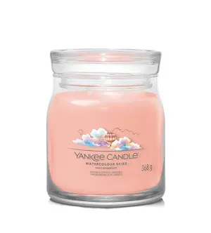 Yankee Candle Watercolour Skies Signature vonná sviečka 368 g