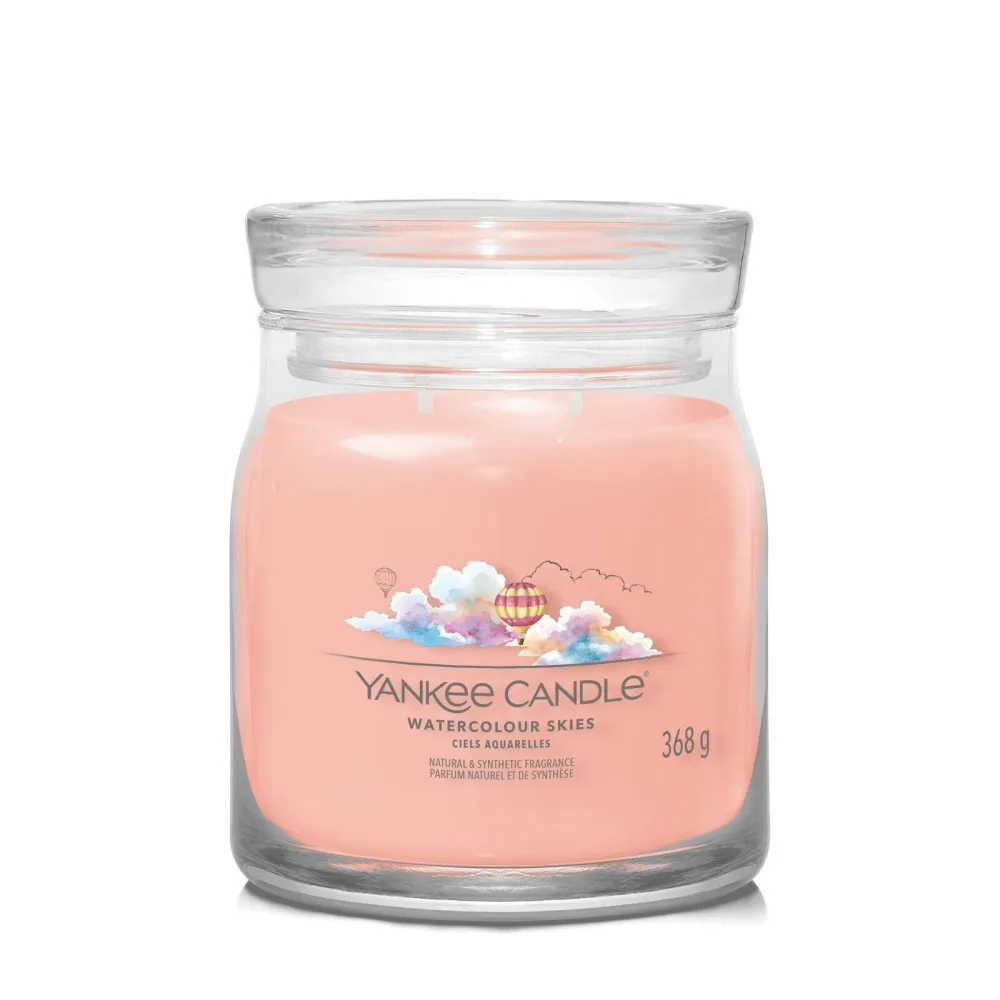 Watercolour Skies Signature votívna sviečka 37 g