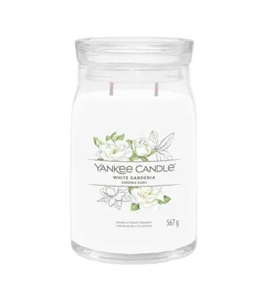 Yankee Candle White Gardenia signature sviečka veľká 567 g