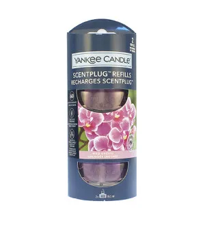 Yankee Candle Wild Orchid náhradná náplň pre vôňu do elektrickej zásuvky 2 ks