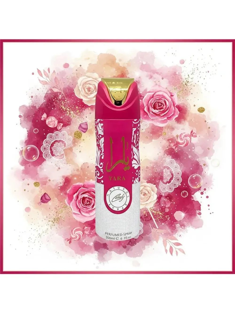 Yara Candy DEO v spreji pre ženy 200 ml
