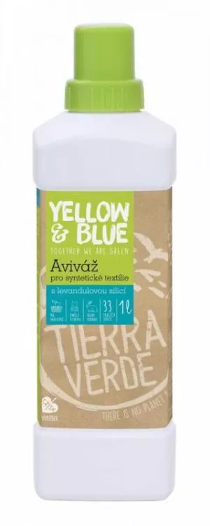 Tierra Verde Levanduľový zmäkčovač (1 l) - na zmäkčenie syntetickej bielizne