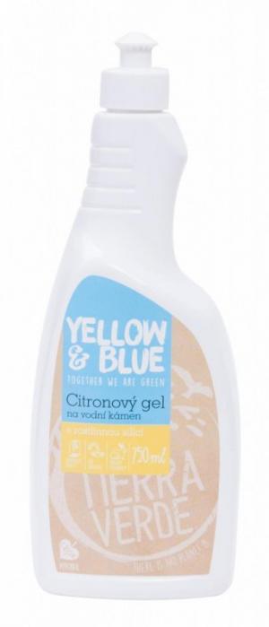 Citrónový gél proti vodnému kameňu (750 ml) - s citrónovým esenciálnym olejom