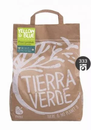 Tierra Verde Prací prášok na farebnú bielizeň (papierové vrecko 5 kg)