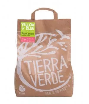 Tierra Verde Sóda na pranie (5 kg vrece) - na výrobu domáceho prášku