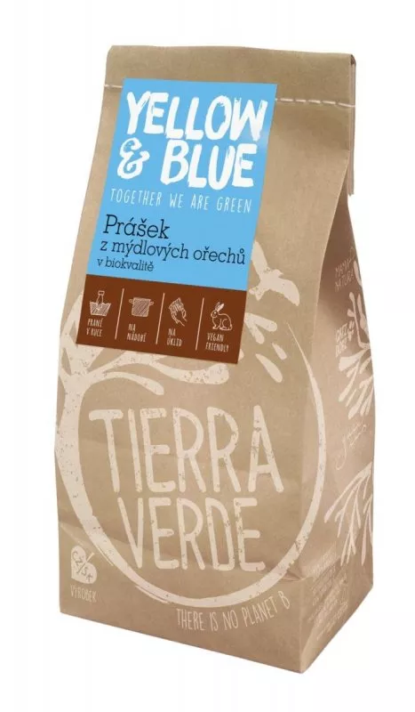 Tierra Verde Mydlové orechy v prášku BIO (500 g vrecko)