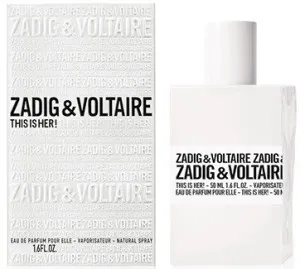 Zadig & Voltaire This is Her! parfumovaná voda pre ženy 50 ml