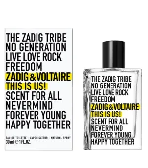 Zadig & Voltaire This Is Us! toaletná voda unisex 30 ml
